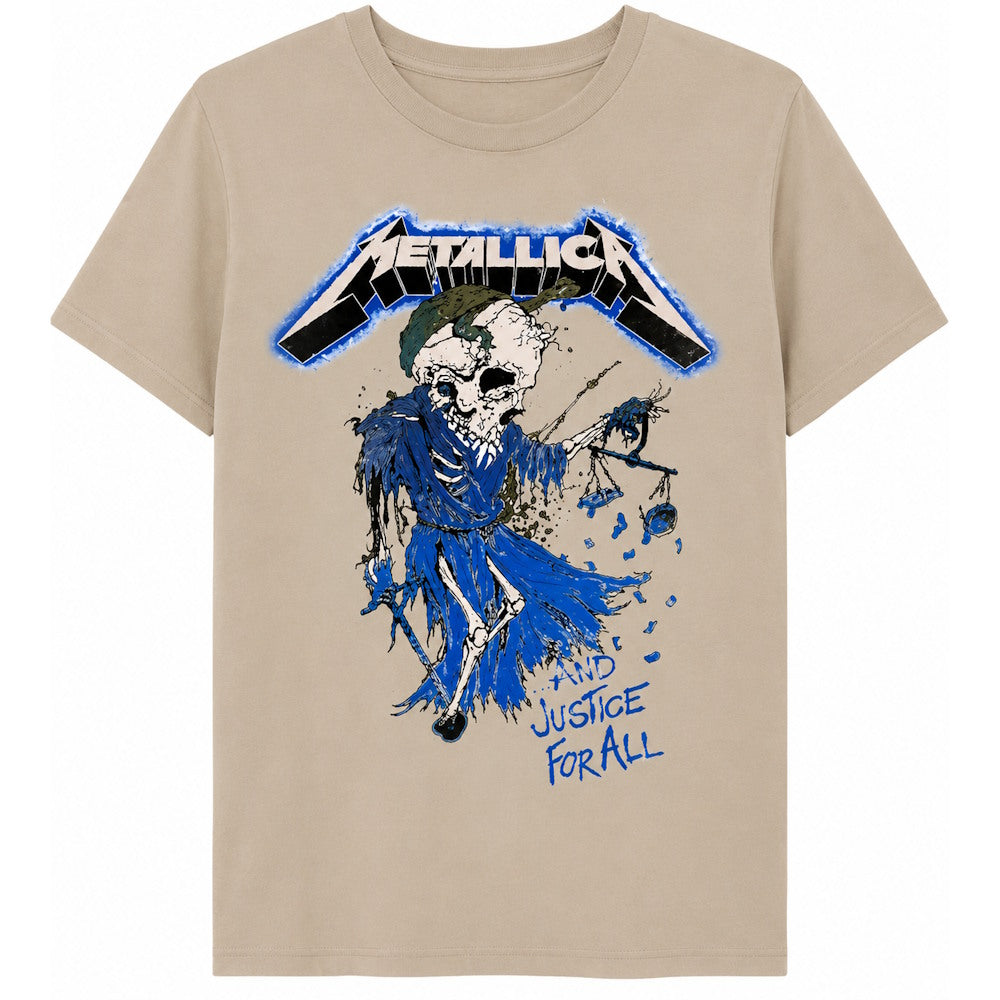 METALLICA - (結成 45周年 ) - JUSTICE FOR ALL BEIGE
